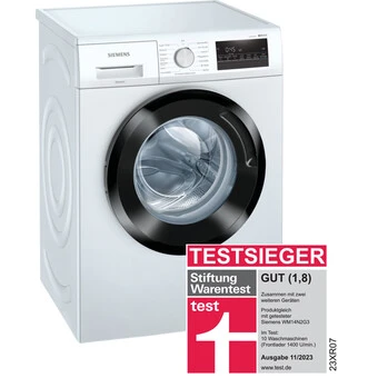 Siemens WM14N2EP2 - Frontlader, 7 Kg, 1400 U/min., 55 Cm Tief 1 Siemens WM14N2EP2 - Frontlader, 7 Kg, 1400 U/min., 55 Cm Tief