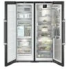 Liebherr XRFbs 5295 Peak BioFresh NoFrost (SFNbsd 529i + SRBbsc 529i) - Side By Side, BlackSteel