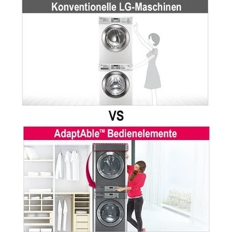 LG GIANT TR10 Mit 4 Jahren Vollgarantie - Stapelbar, Gewerbetrockner, 10kg, Abluft, 230 V/16 A 2 LG GIANT TR10 Mit 4 Jahren Vollgarantie - Stapelbar, Gewerbetrockner, 10kg, Abluft, 230 V/16 A - Image 2