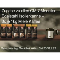 Miele CM7750 Mit CoffeeSelect -Haushalt Geschäft cm7 zugabe 2023