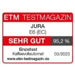 JURA E6 Platin (EC) -Haushalt Geschäft e6 test 1