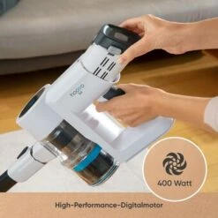 Hoogo S4- 2 In 1 Hand- & Stielsauger, Beutellos, 400W, Max. 60min. -Haushalt Geschäft hoogoS4 5