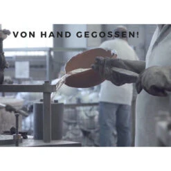 Lieblingspfanne Kochtopf 28cm, Höhe 12,5cm, 6.5 Liter, INDUKTION, Aus Aluminium Guss – Antihaft Versiegelung -Haushalt Geschäft von Hand gegossen 21