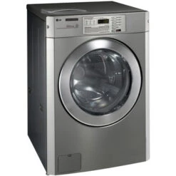 LG GIANT WM10 Pro Mit 4 Jahren Vollgarantie - Gewerbewaschmaschine, 10kg, 230 V/16 A, Mit Pumpe, Waschmittelfach Oben